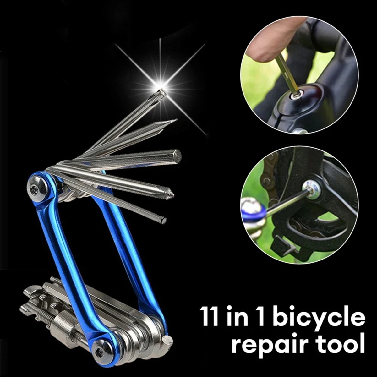 Bicycle Chain - طقم أدوات إصلاح الدراجات الهوائية متعدد