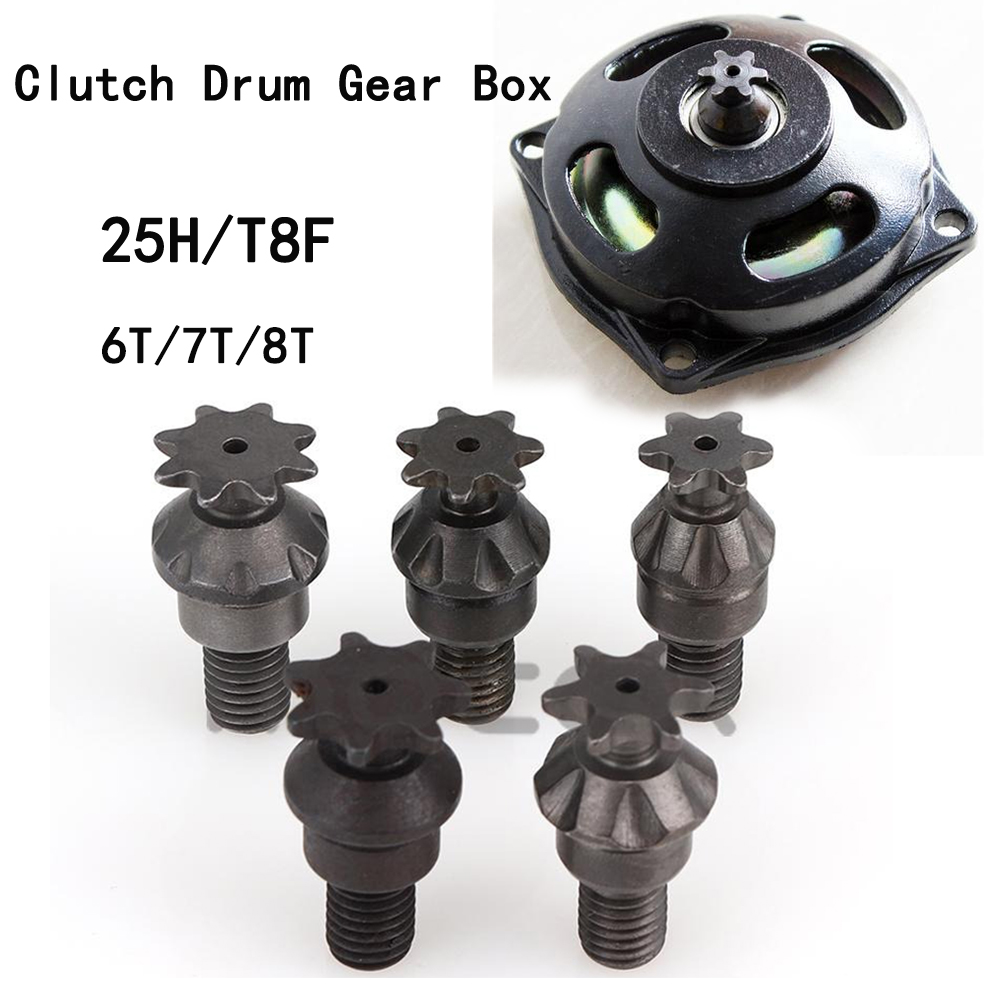 Sprocket Chain - 25H T8F 6/7/8 الأسنان مخلب طبل