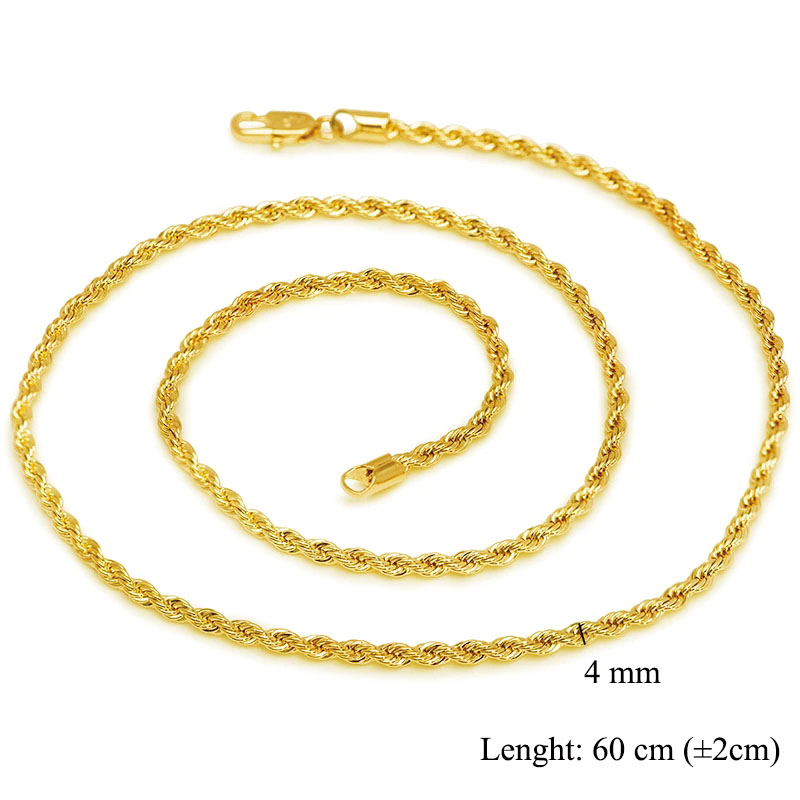 مجوهرات XP - (60 سم × 4 مم) قل - مراجعة Xcm Chain وسعره