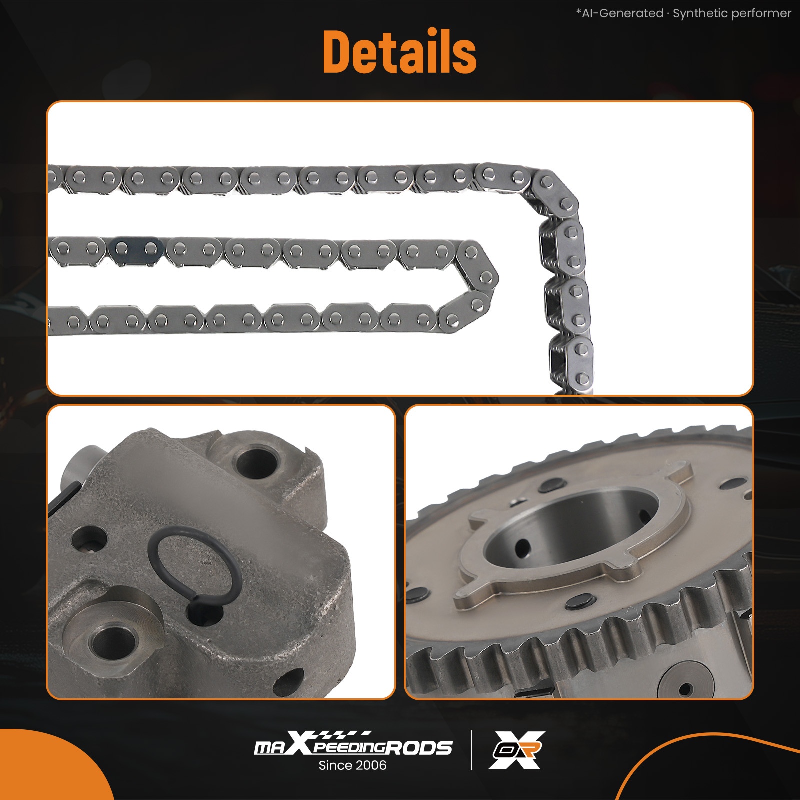 مجموعة سلسلة التوقيت وتروس نظا - مراجعة Chain Sprocket Set وسعره