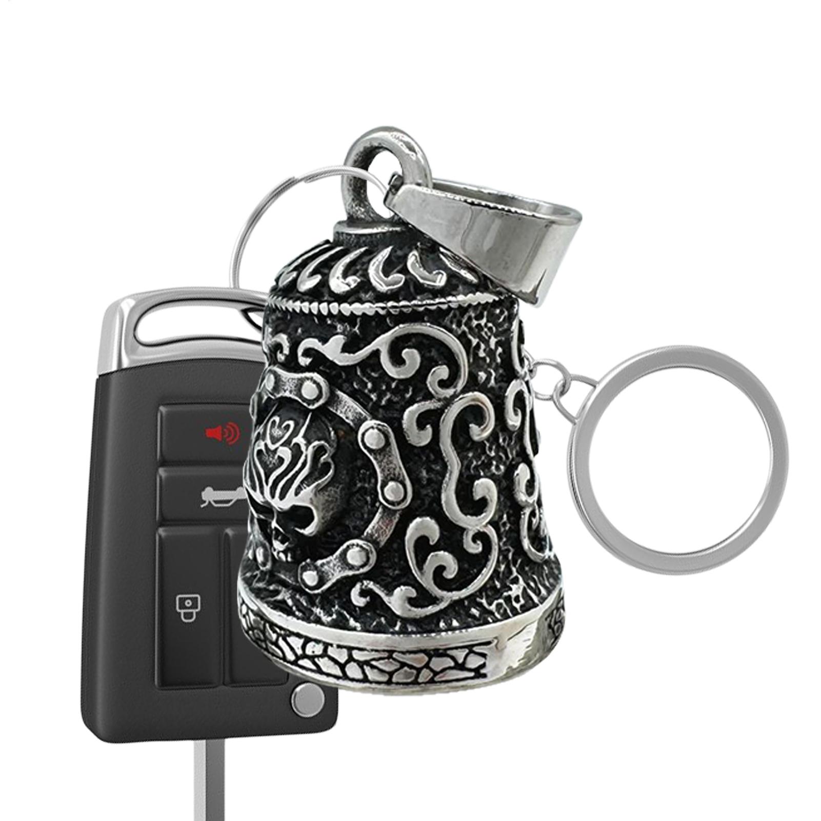 جرس على شكل جمجمة للدراجات الن - مراجعة Motorcycle Chain وسعره